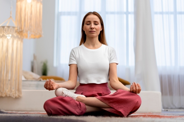 4. Continue meditating for 5 minutes meditation for anxiety