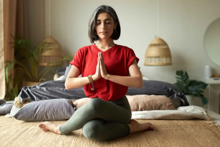 meditation improves sleep and calm your mind.