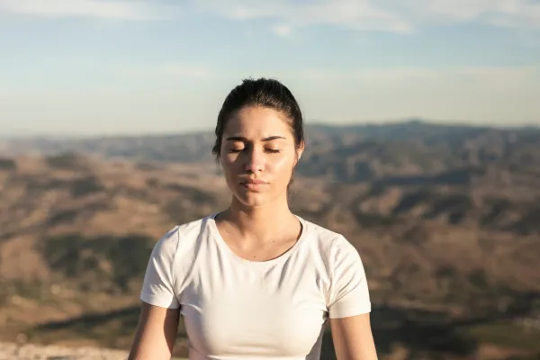 Focus on breathing 
