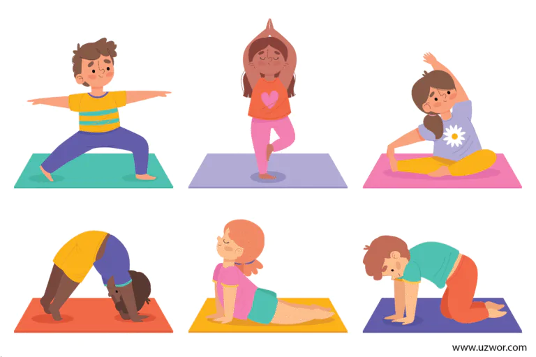 Different meditation pose