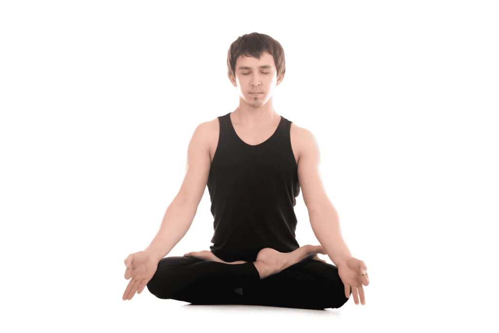 Burmese Meditation Position