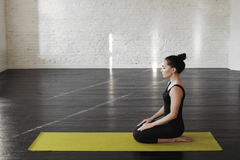 Vajrasana pose