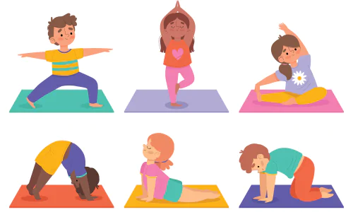 Different meditation pose