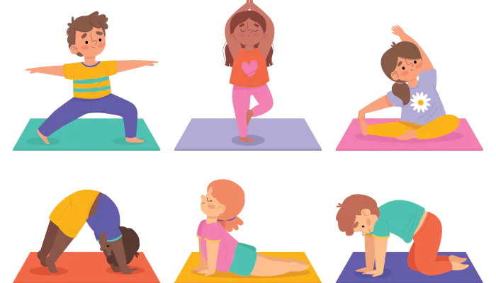 Different meditation pose