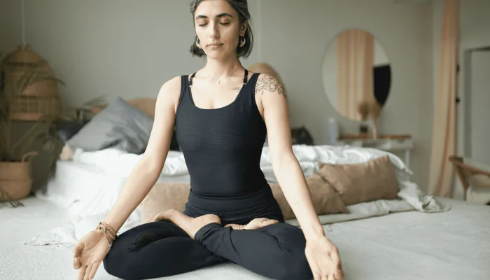Sukhasana Meditation Pose