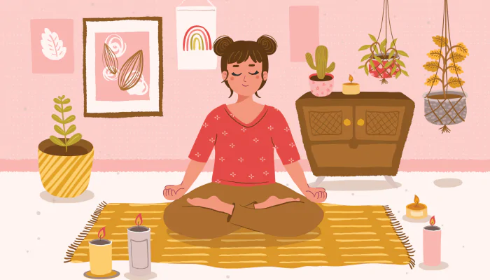 Sitting meditation pose NYT